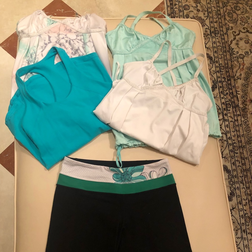 Lululemon Workout Bundle - size 4